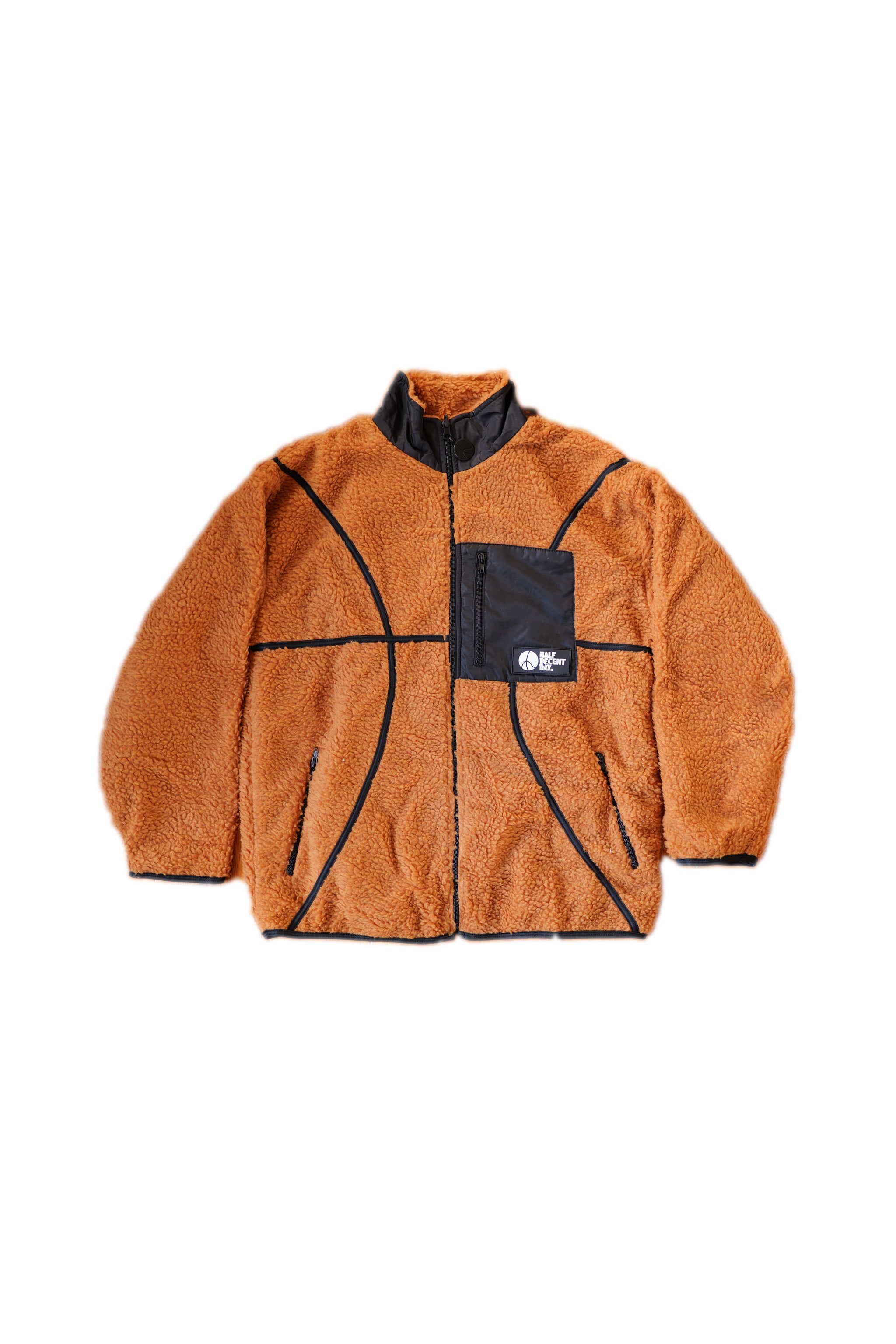 The Lines - reversible fleece jacket – Half Decent Day