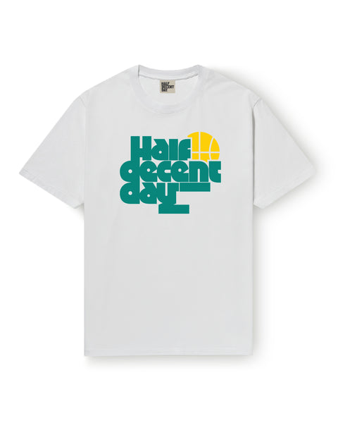 Retro Tee - Jade & Yellow