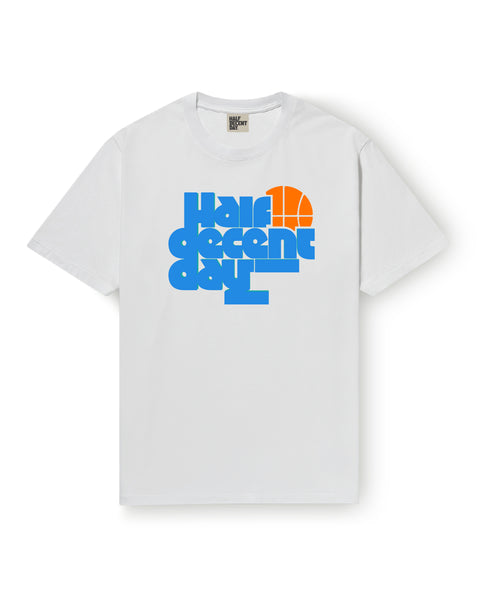 Retro Tee - Blue & Orange