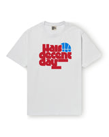 Retro Tee - Red & Blue