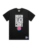 Brighton beach court black tee