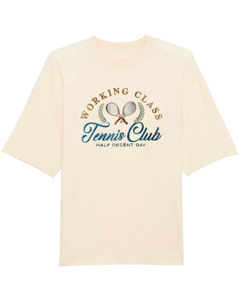 working class tennis club -  emblem tee (pre order)
